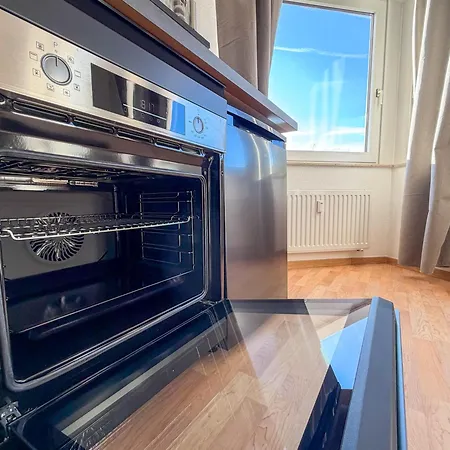 Stadtwald Living Longstay, Kueche, Waschmaschine, Balkon