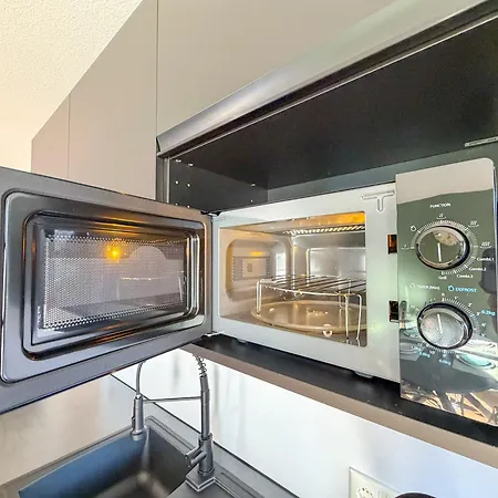 Stadtwald Living Longstay, Kueche, Waschmaschine, Balkon Essen