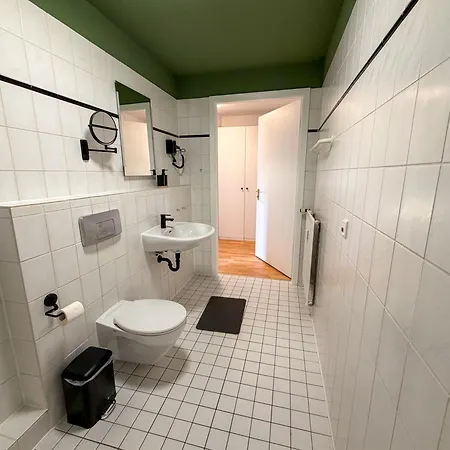 Stadtwald Living Longstay, Kueche, Waschmaschine, Balkon Essen